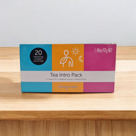 Zing Tea Intro Pack Tea Bags 2g x 21 Tbgs