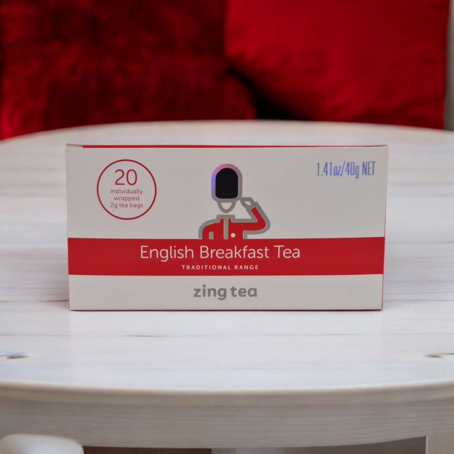 Zing English Breakfast Tea – 2g x 20Tbgs