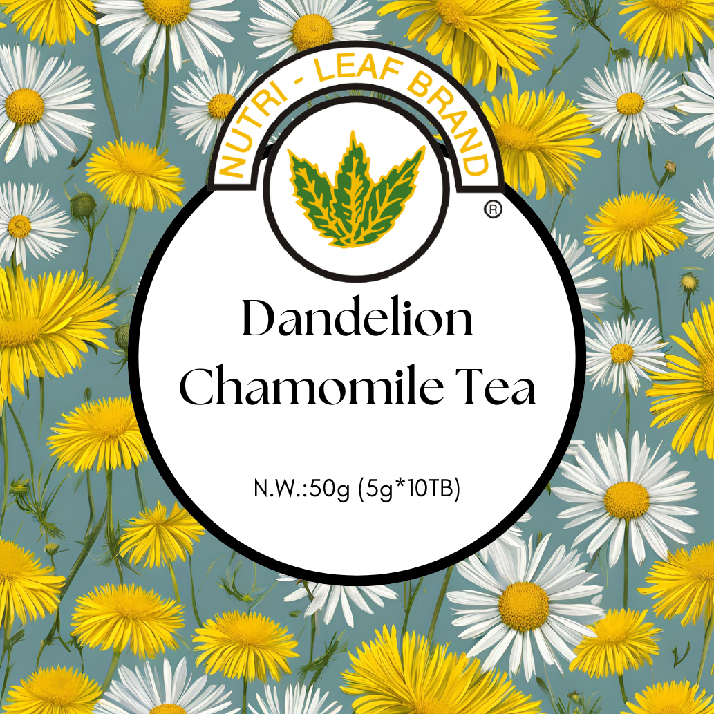 Nutri-Leaf Brand Dandelion Chamomile Detox Tea [NEW] 5g x 10Tbgs