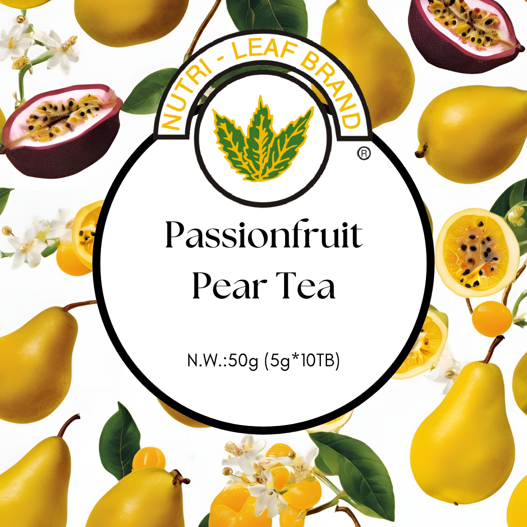 Nutri-Leaf Brand Passionfruit Pear Digestive Tea [NEW] 5g x 10Tbgs