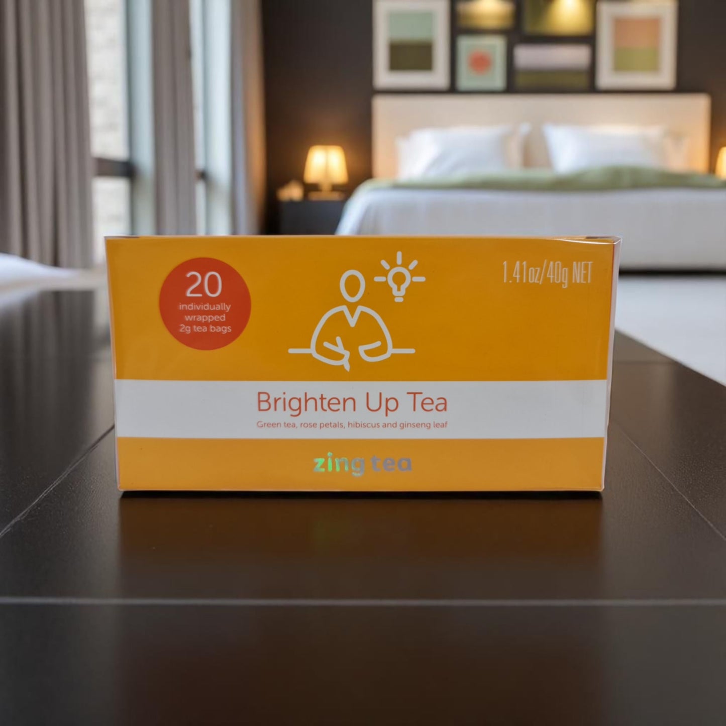 Zing Brighten Up Tea  – 2g x 20Tbgs